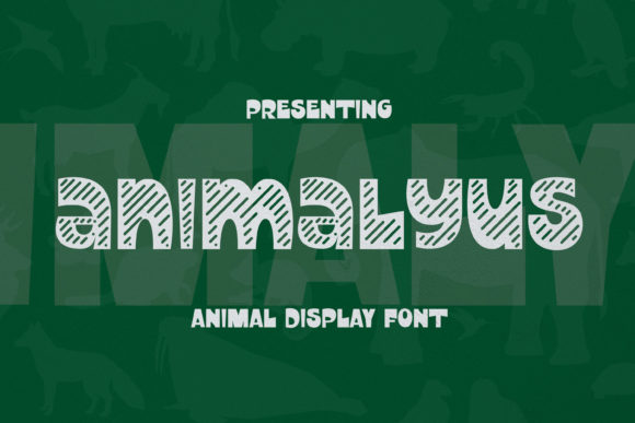 Animalyus: A Playful Display Font for Web Designers