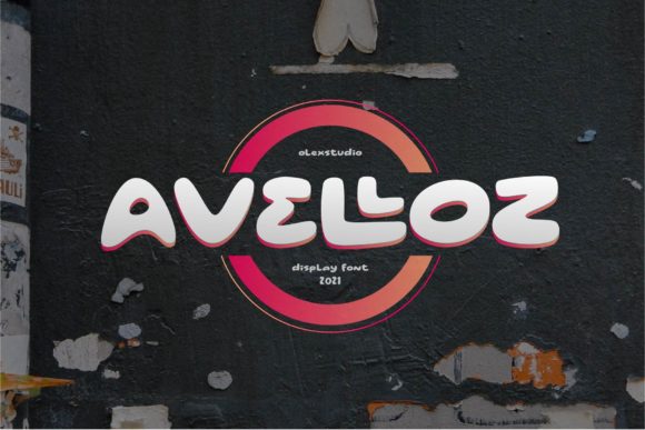 Avelloz: A Natural Display Font for Editorial Design