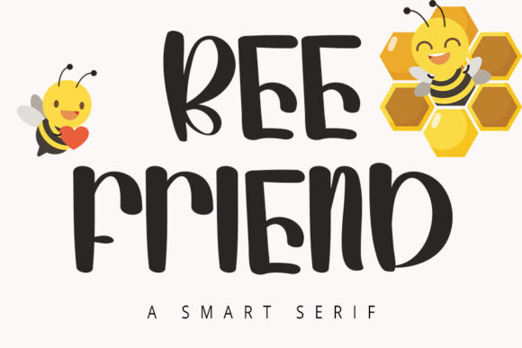 Bee Friend Display Font: Quirky Type for Marketing