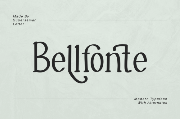 Belfonte: A Display Font That Elevates Digital Campaigns