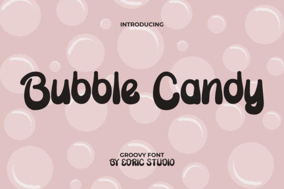 Bubble Candy: A Display Font Full of Crafty Charm