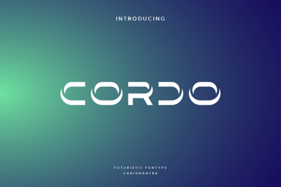 Cordo: A Modern Display Font for Bold Digital Campaigns