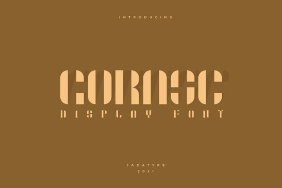 Gorasc: A Trendy Display Font for Small Business Branding