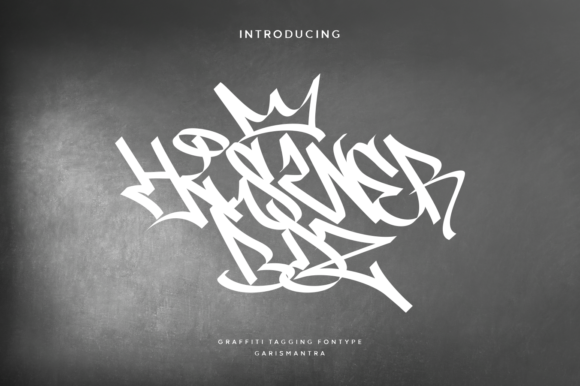Hiswer BDZ: A Graffiti Display Font for Bold Web Experiences