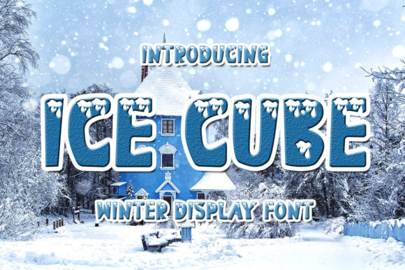 Ice Cube Font: A Bold Typeface for Makers and Shops