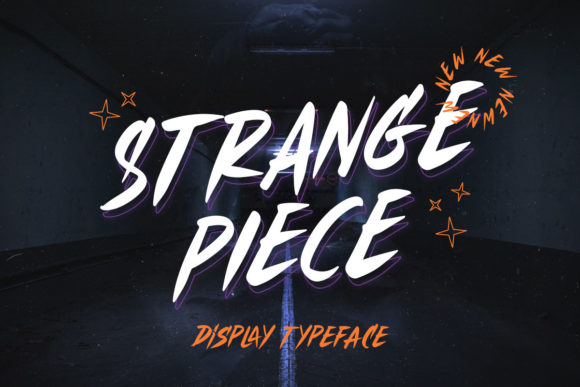 Introducing Strange Piece: A Playful Display Font for Modern Publishing