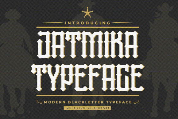 Jatmika: A Distinct Display Font for Bold Branding