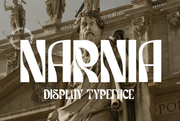 Narnia: The Psychedelic Font for Unforgettable Campaigns