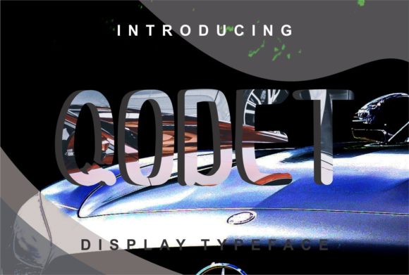 Qodet: A Clean and Adaptable Display Font for Web Design