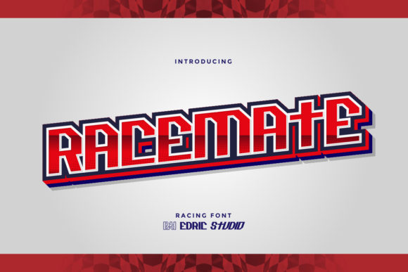 Racemate: A Bold Display Typeface for Speed-Driven Campaigns
